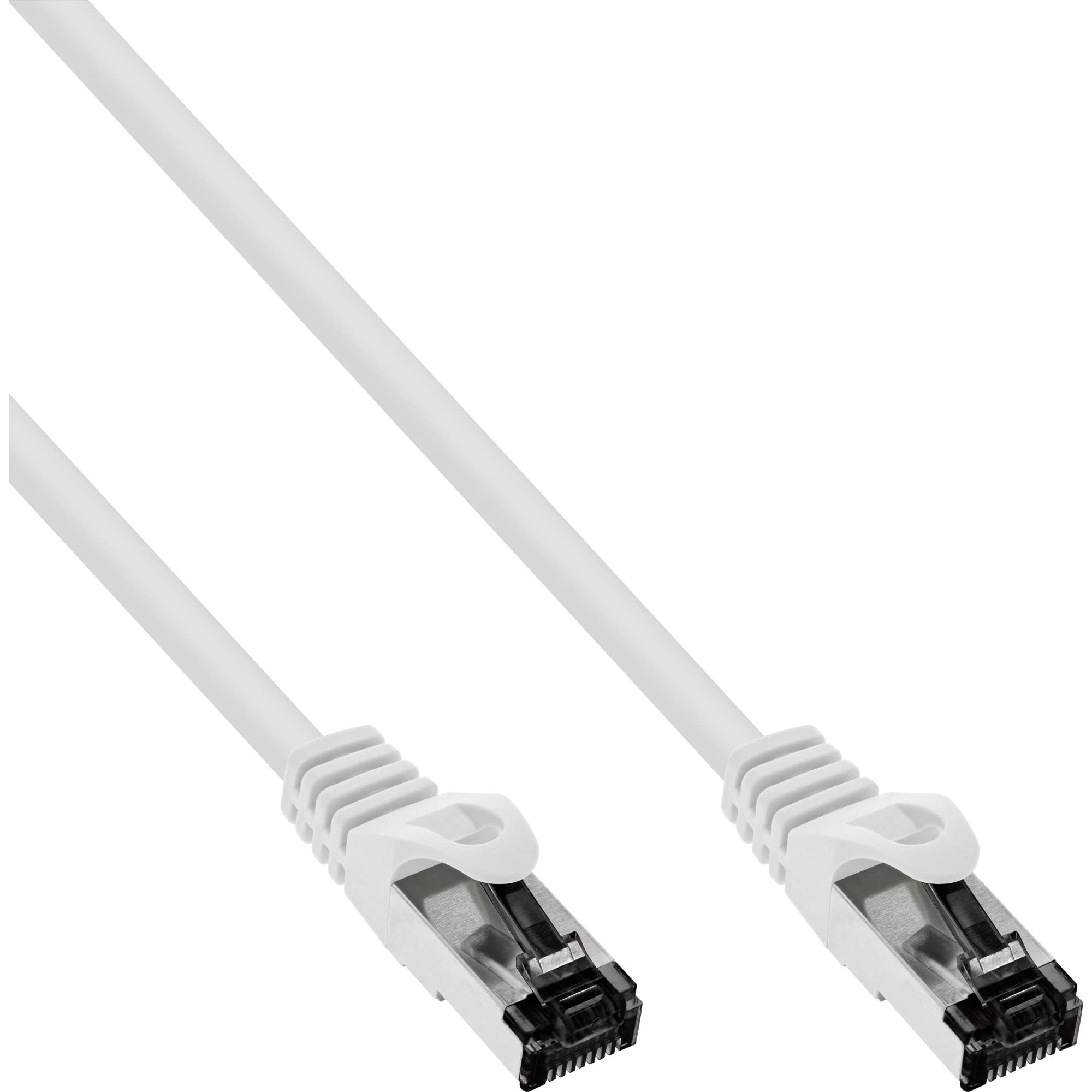 InLine® Ethernet Cable Patch S/FTP (PiMf) Cat.8.1 2000 MHz Halogen-free Copper White 1.5 m