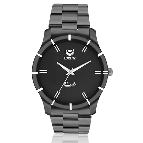Analogue Black Dial Mens Watch - Mk-1062A