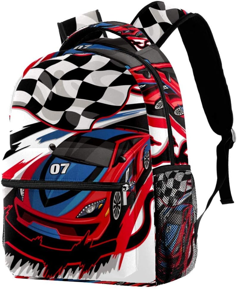 racing car backpack