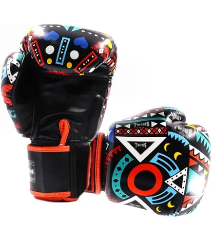 Amazon.com : Windy Leather Muay Thai Training Sparring Gloves, 16