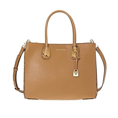 Michael Kors Mercer 30f8gm9t3i Michael Kors Large Pebbled Leather