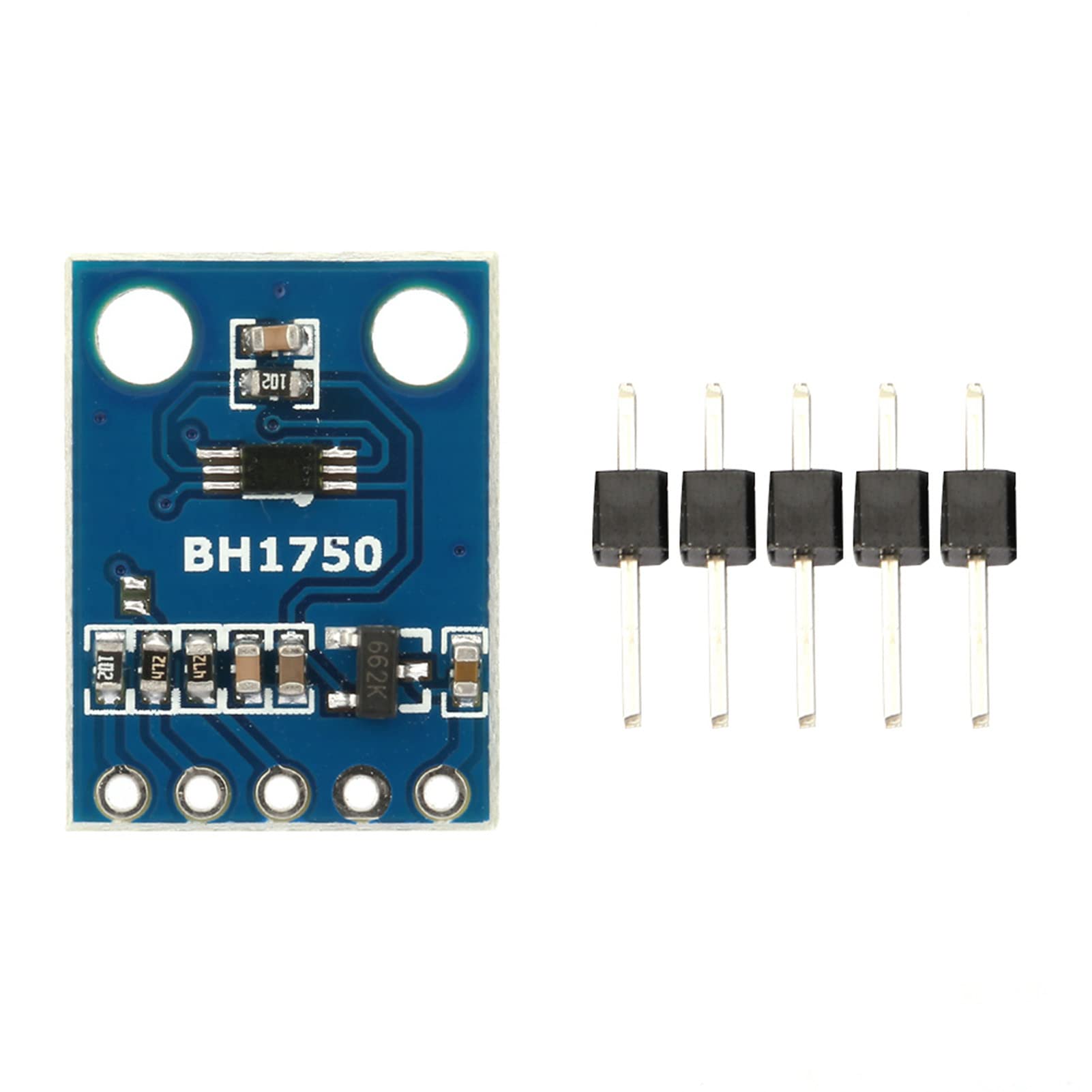 BH1750 Digital Light Sensor Module I2C Interface 3-5V Voltage 0-65535 Lux Range 16-Bit ADC for Arduino Projects