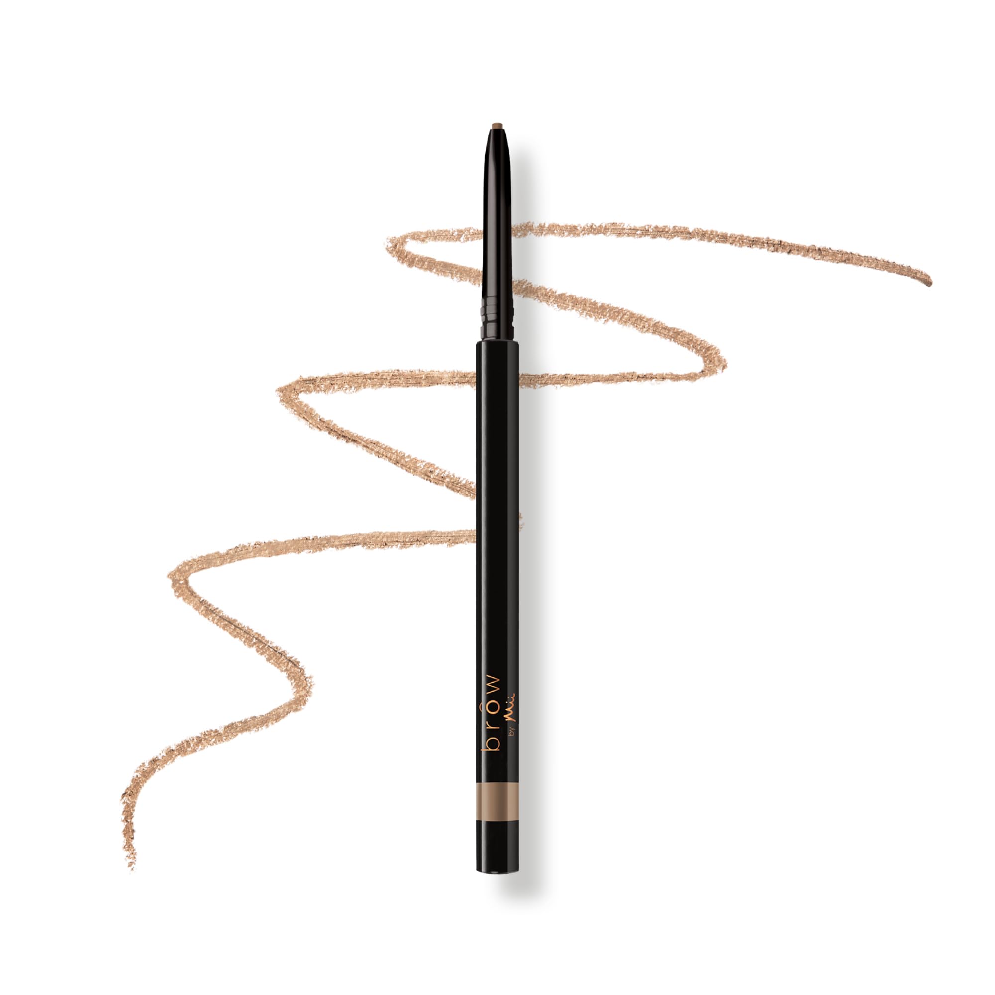 Mii Cosmetics - Brow By Mii Precision Brow Detailer - Sculpting & Styling Eyebrow Pencil - Impeccably Blonde