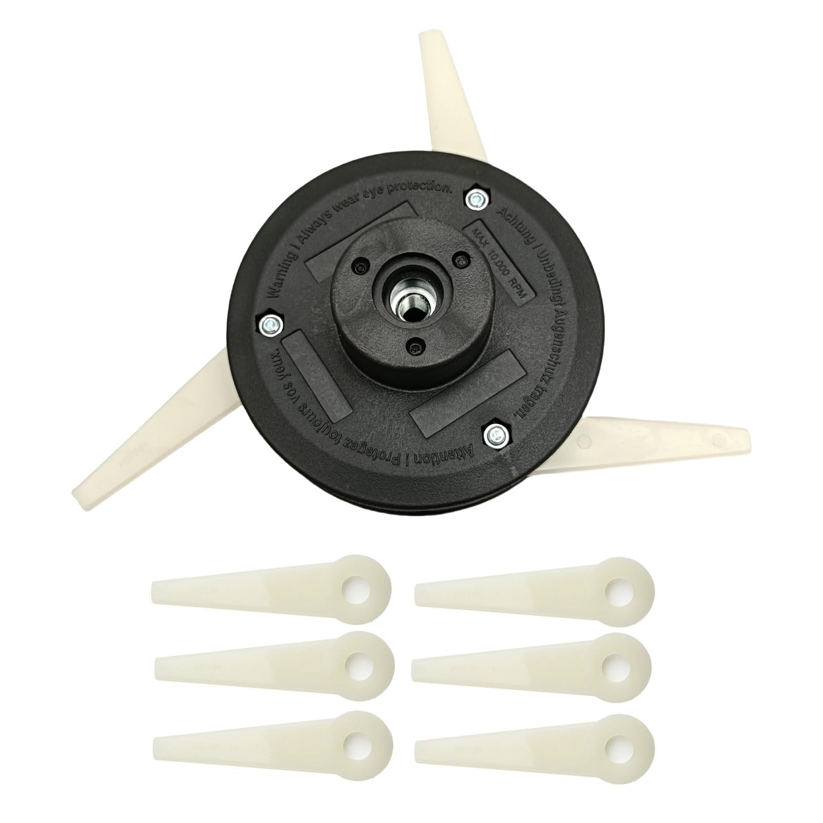 Photo 1 of Zqqalitize 4002 710 2189 Trimmer Head (M10*1.0 Left) for Stihl FS44 FS55 FS56 FS70 FS80 FS83 FS85 FS90 100RX FS110 FS120 FS130 FS200 FS250 Trimmers Replace for Stihl Polycut 20-3 Trimmer Head
