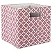 DII Hard Sided Collapsible Fabric Storage Container for Nursery, Offices, & Home Organization, (13x13x13
