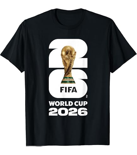 FIFA World Cup 2026 Men's Official We are 26 Wordmark Logo T-Shirt