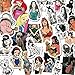 Sexy Girls Sticker Pack 100Pcs Anime Beauty Laptop Sticker Bomb Beauty Pinup Girls Stickers Decals for Car Guitar Luggage (52Pcs)