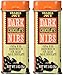 Trader Joe's Dark Chocolate Nibs Cocoa Nibs Drenched in 65% Cacao Dark Chocolate / 28g. (Pack of 2)