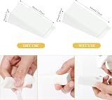AUAUY 48 Pcs Makeup Sponge Wedge Set Non-Latex Beauty Sponges White view 3