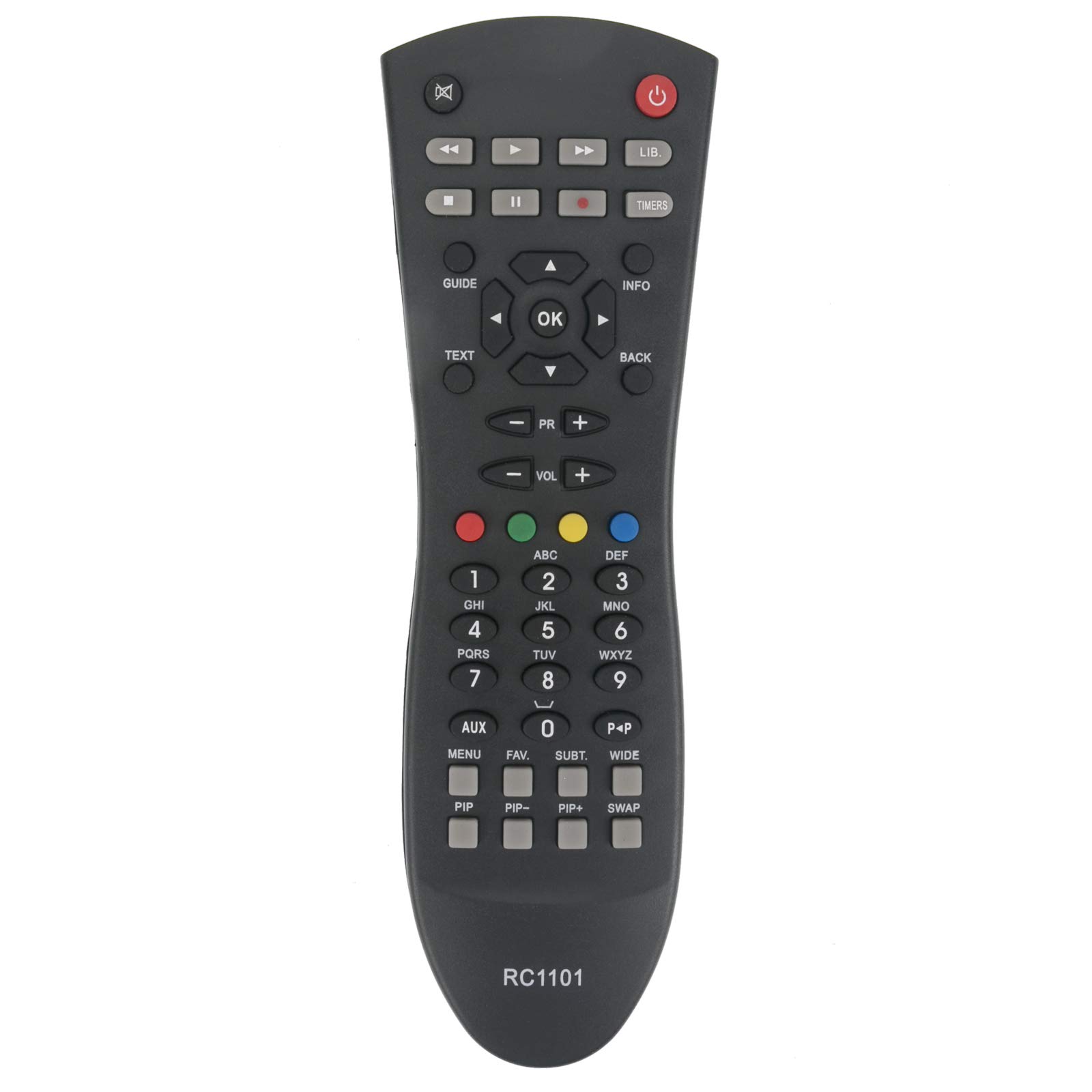 VINABTY RC1101 Replacement Remote Control Compatible with HITACHI HDR165 Hdr505 Hdr325