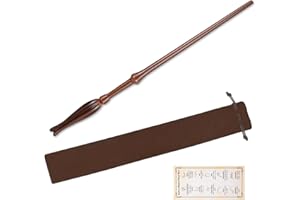 EnchantZone Magic Wizard Wand Resin Witch Sorcerer Wands for Kids Cosplay Party Halloween Costume Accessories, Tulip