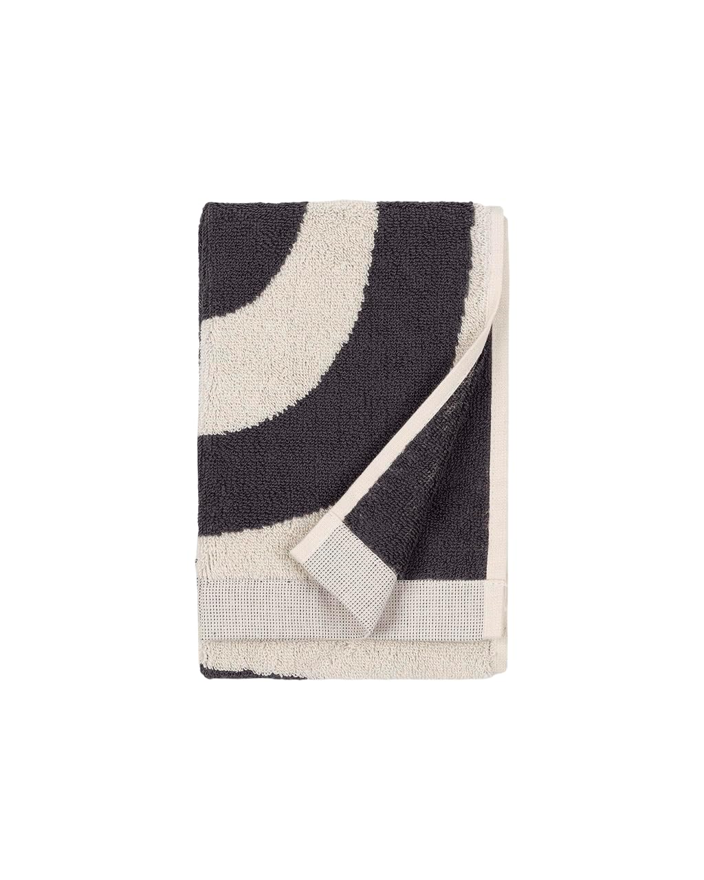 Marimekko - Melooni Terry Cotton Guest Towel (Charcoal)