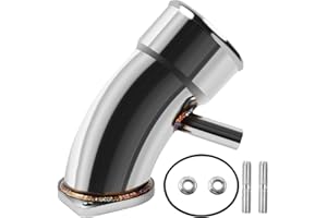 OCTAOR L5P Intake Horn, 3.5" Stainless Steel Intake Elbow, Upgraded Inlet Manifold Replacement, Compatible with 2017-2019 GMC 6.6L L5P Duramax Engine and Silverado & Sierra Trucks