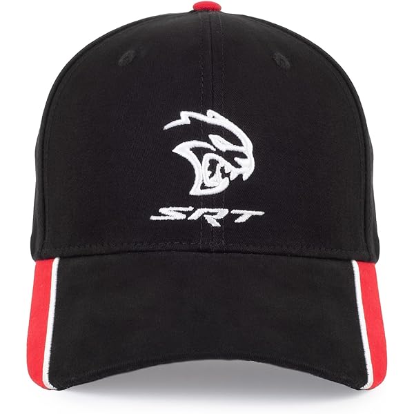 Dodge Challenger Stretch Fit Patch Hat - Embroidered Fitted Cap