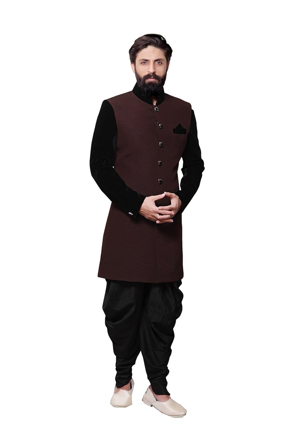 Amazon Com Da Facioun Indian Sherwani For Men Readymade Designer