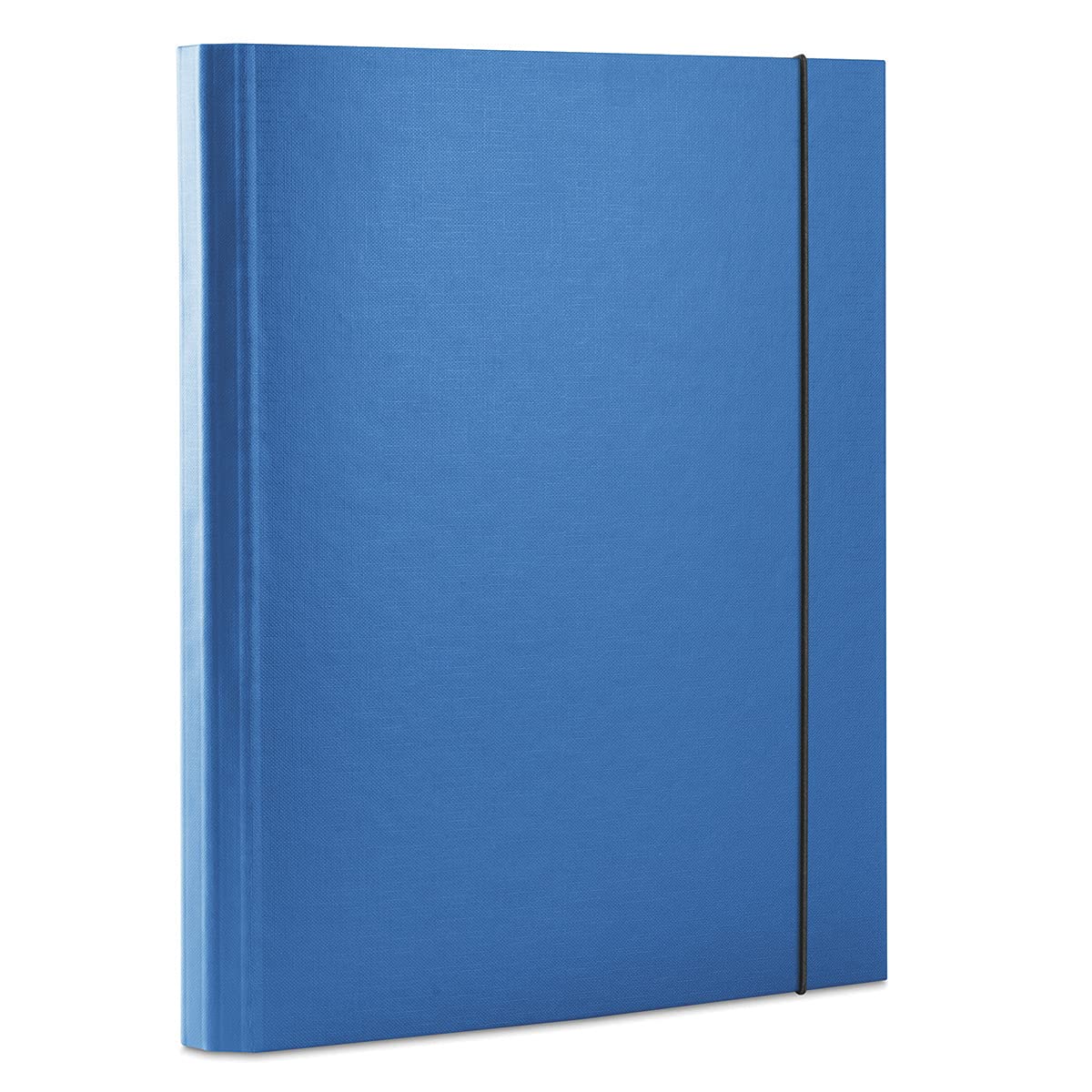 Elasticated File Office Products PP A4/30 Blue/Document Archiving/Type-with Flap/Kind-with Eraser/Material-Cardboard/PP/Coating-Single-Sided/Colour-Blue/Format-A4