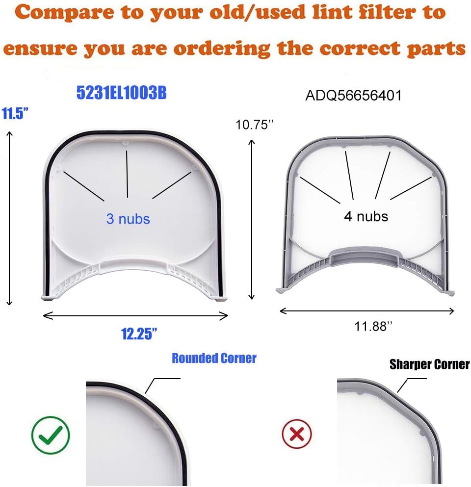 Large Appliance Accessories ForeverPRO 126356 KeyDoor for Whirlpool