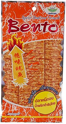 Bento Thai Chilli Sauce Recipe Flavored Baked Seafood Snack 24g