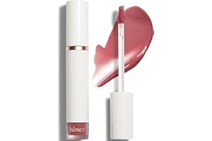 HINCE Mood Enhancer Water Liquid Glow - Non-Sticky & Waterproof Lip Stain for Women - Long Wearing Lip Gloss for Natural and Glass Glow - Moisturizing Liquid Makeup, 0.16 fl.oz. (NEW ALLURE)