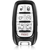 Keylessbest Replacement for 2017-2024 Chrysler Pacifica Voyager Key Fob Remote Control M3N-97395900 7 Buttons 433MHz