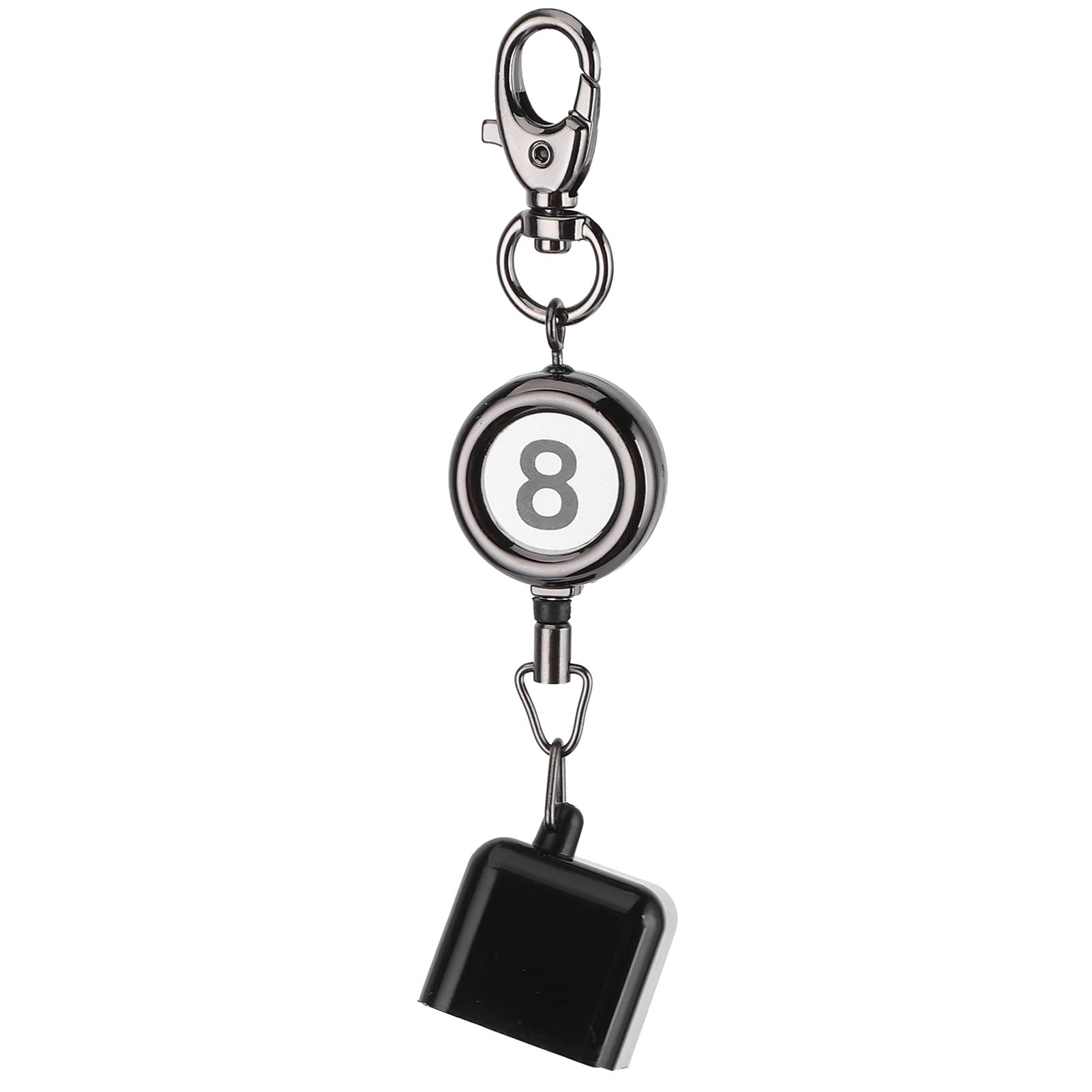 03 Snooker Chalk Box, Lightweight Easy To Use Pool Chalk Holder, 5.1Inch with Belt Clip Retractable for Billiard Chalk Snooker Pool