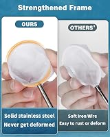 Pawfly Tiny Shrimp Net 5 cm w Extendable Stainless Steel Handle Black view 3