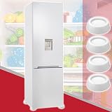 Spares2go White Rubber Feet Pads for Beko Dishwasher Fridge Freezer Anti view 6