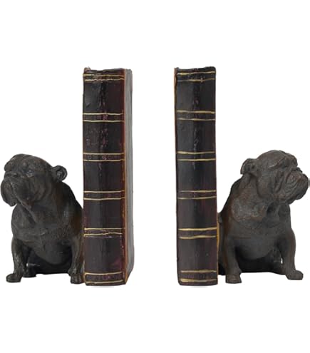 Amazon.com: SPI Bulldog Bookends Pair : Home & Kitchen