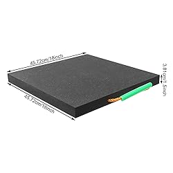 Medium Outrigger Pad, 18"x18"x1.5" Heavy Duty Crane