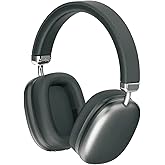 Wireless Bluetooth Active Noise Cancelling Over-Ear Headphones with Microphones, 42 Hours Playtime, HiFi Audio Adjustable Headphones for Samsung/Android/iPhone