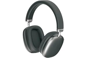 Wireless Bluetooth Active Noise Cancelling Over-Ear Headphones with Microphones, 42 Hours Playtime, HiFi Audio Adjustable Hea