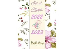 See it Bigger 2022 - 2023. Montly planner With Federal Holidays and Inspirational Quotes: 2 Year Monthly Planner Calendar Schedule Organizer : From January 2022 to December 2023,