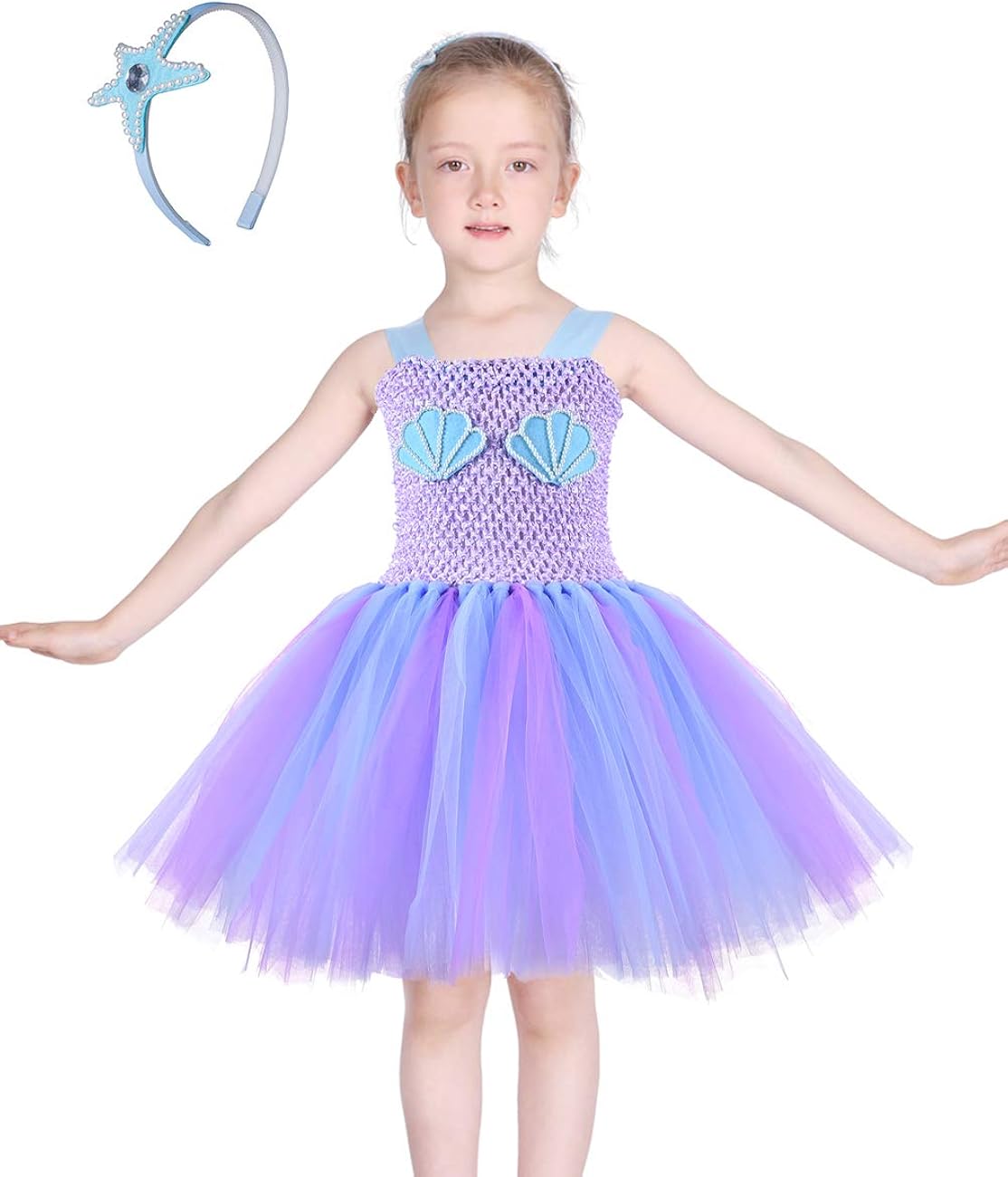 familus Girls Rainbow Tutu Dress Sequin Dress with Bow Knot Backless Dress