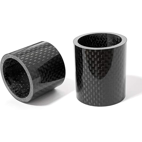 Riser 12-Piece Carbon Fiber Spacer Kit 1-1/8