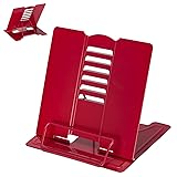 Metal Book Stand Adjustable Book Holder for Reading