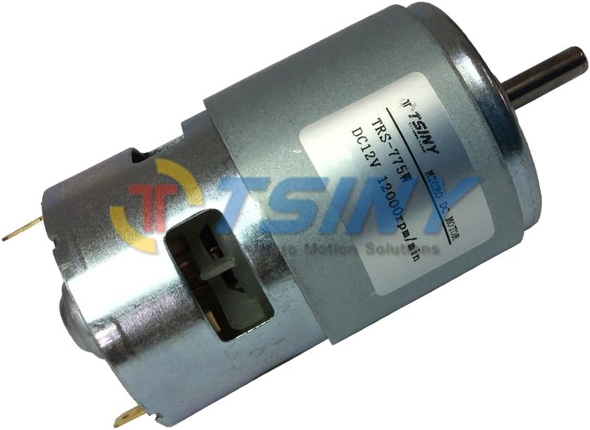 High Torque Permanent Magnet DC 12V High Speed 12000 RPM Brush Small DC Motor - - 