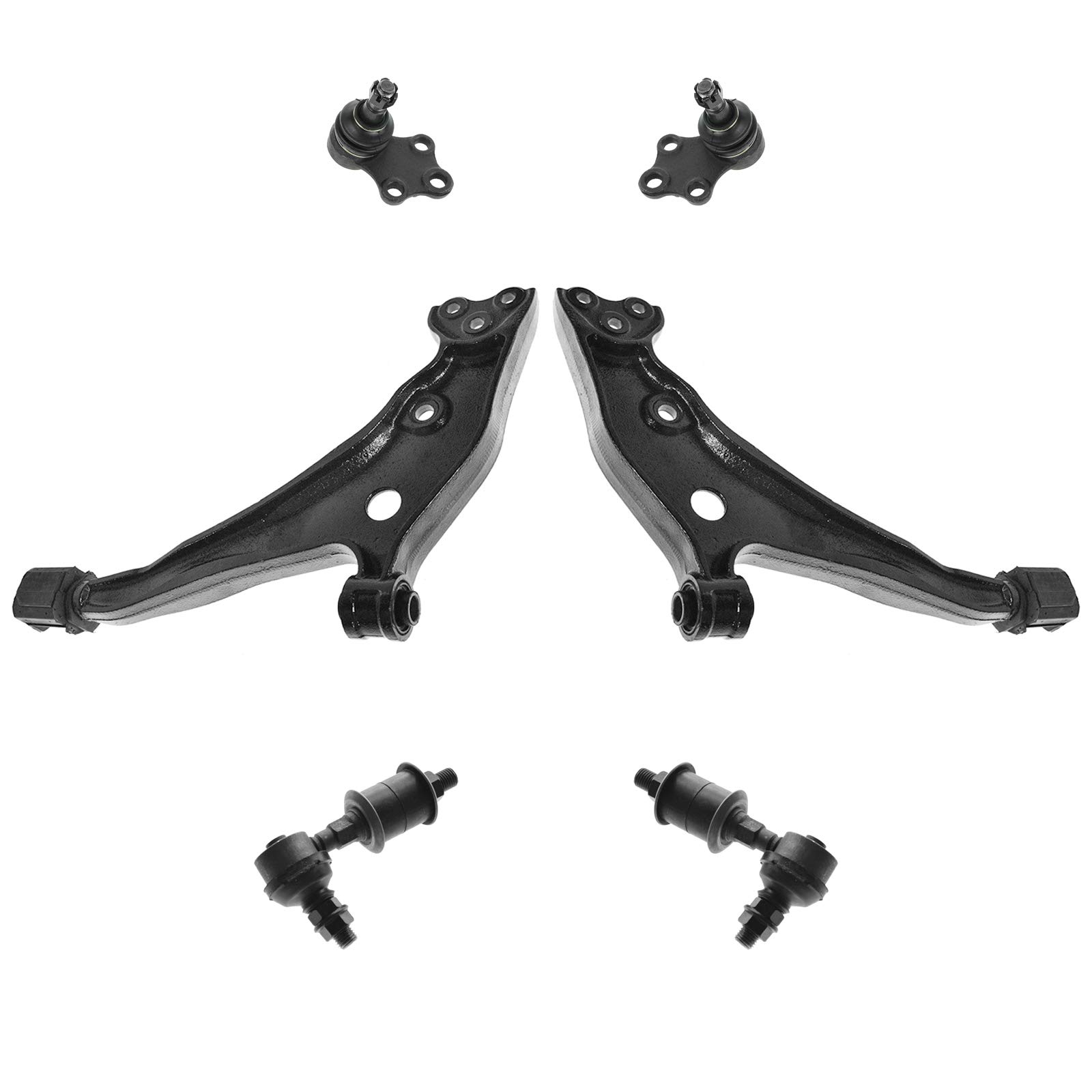 TRQ Front Suspension Kit Ball Joint Control Arm
