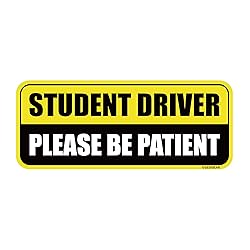 GEEKBEAR Student Driver Car Magnet