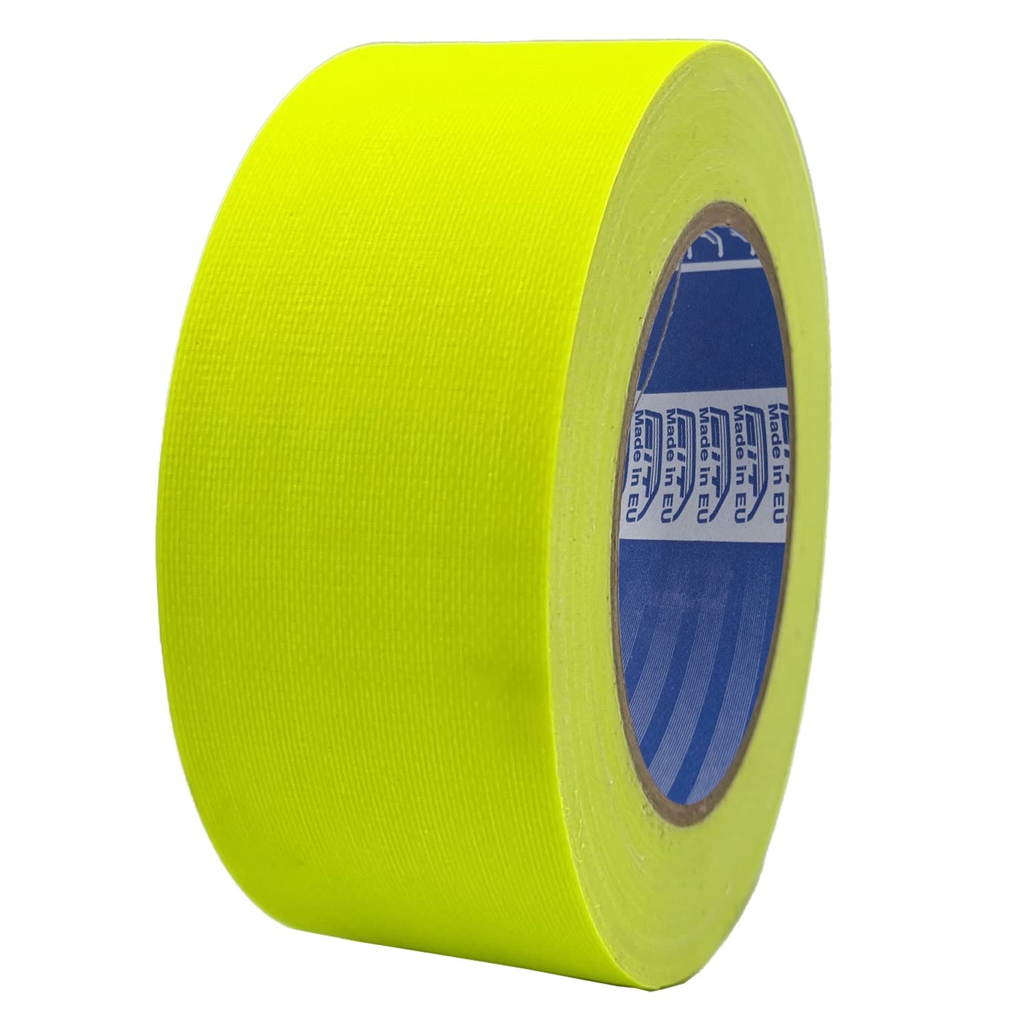 ACIT Fluorescent Duct Tape, 50mm x 25m, Reinforced Duct Tape, Duct Tape, Gaffer, Fluorescent Tape, Repairs, Fixing & Packing High Strength (Yellow)