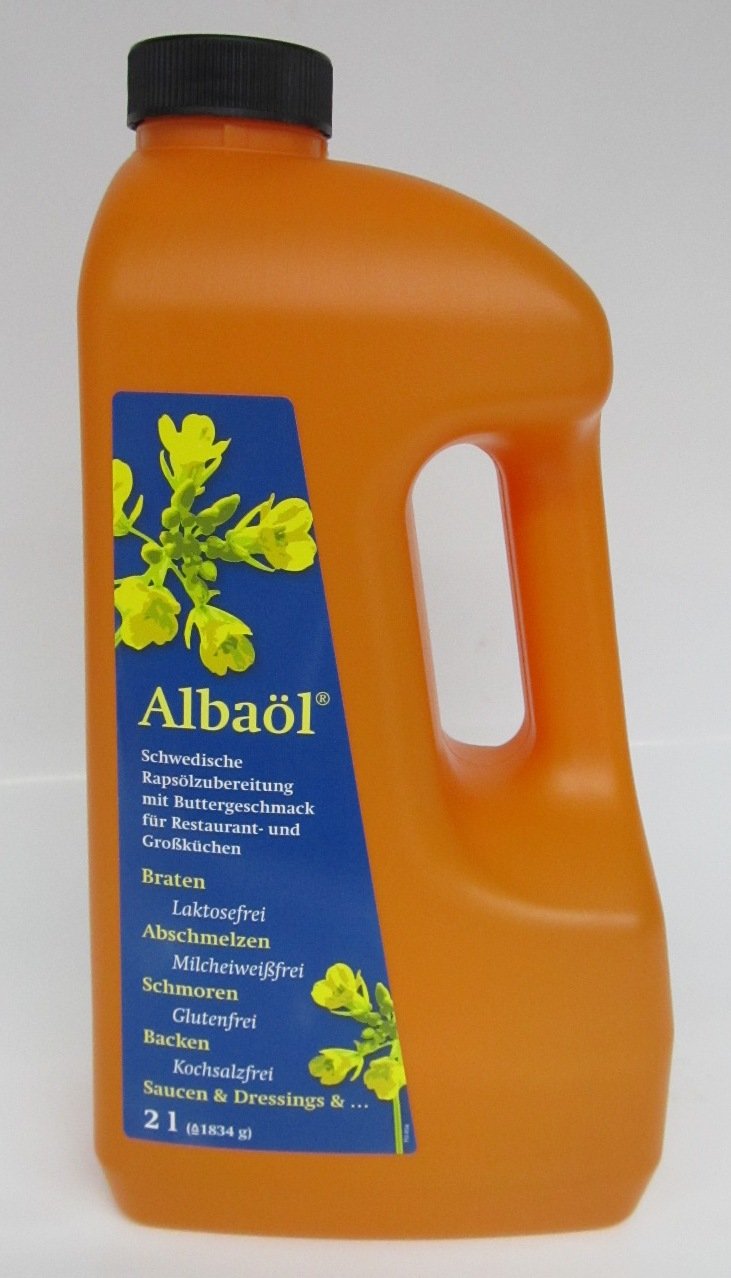 Albaöl Rapsölzubereitung mit Buttergeschmack (2L)