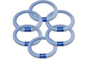 VINYL ETCHINGS 6 Pack Pool Cleaner Hose Replacement Kit for Zodiac Mx6 Mx8 - R0527700 Vacuum Cleaner Cleaning Accessories Twist Lock Hose 39" for Swimming Pool