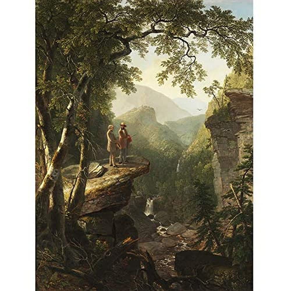 Durand Kindred Spirits Painting Art Print Canvas Premium Wall Decor Poster Mural