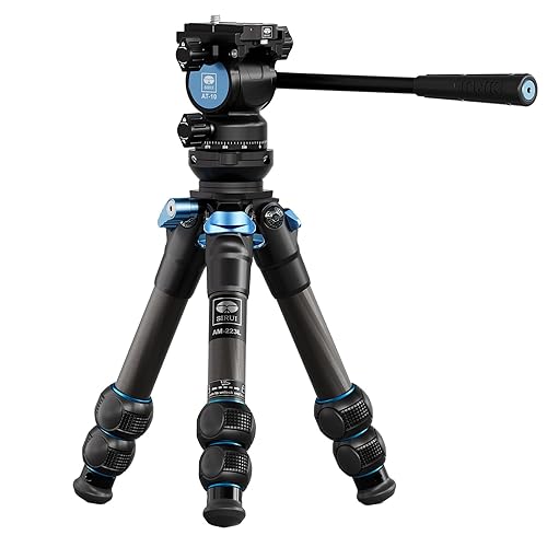 Fluid Head Carbon Fiber Tripod For Camera Manfrotto 504X Fluid