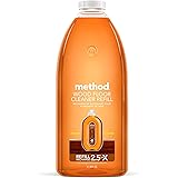 Method Hardwood Floor Cleaner, Squirt + Mop Refill, Use as Laminate or Sealed Wood Floor Cleaner, Almond Scent, 2 Liter Bottl