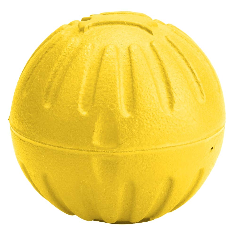 Semiter Ball For Dogs Dog Toys Ball,Dog Ball Toy, Dog Chew Toy, Dog Interactive EVA 1 Pcs Resistant Pet Bite for Dog Cat Pet Gift Pet Beauty Salon(yellow)