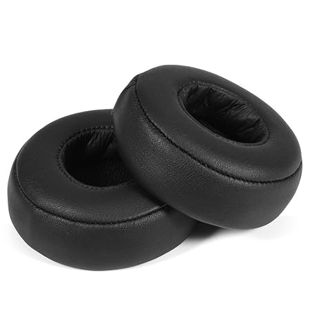 Ohr Kissen Ersatz für Beats Mixr Kopfhörer, weiche Leder-Ohrpolster Noise Cancelling Memory Schaumstoff-Kissen für Headset.