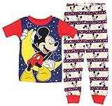 Disney Mickey Mouse Little Boys' Stars & Moon Pajama Set