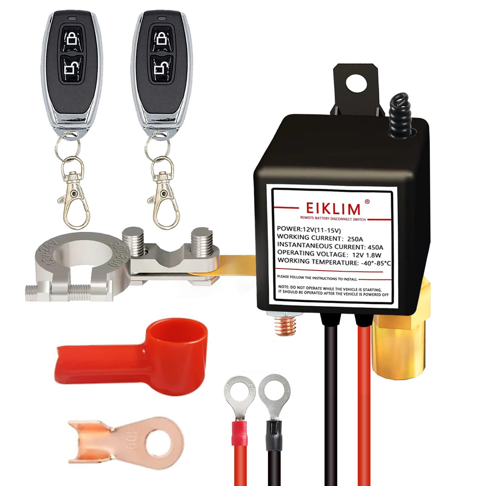 Mua Remote Battery Disconnect Switch,12V 250A Upgraded,Kill Switch for