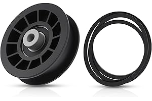 Partuto 539110311/539110411 Drive Flat Idler Pulley Drive Belt for Husqvarna Z254F Z200 CZ3815 CZ4217 RZ5424 Z5426 Zero-Turn 