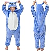 FFNXKLDZSW NXLYDZSW Unisex Kids Cosplay Costumes,Flannel Animal Onesie Sleepwear Costumes for Girl